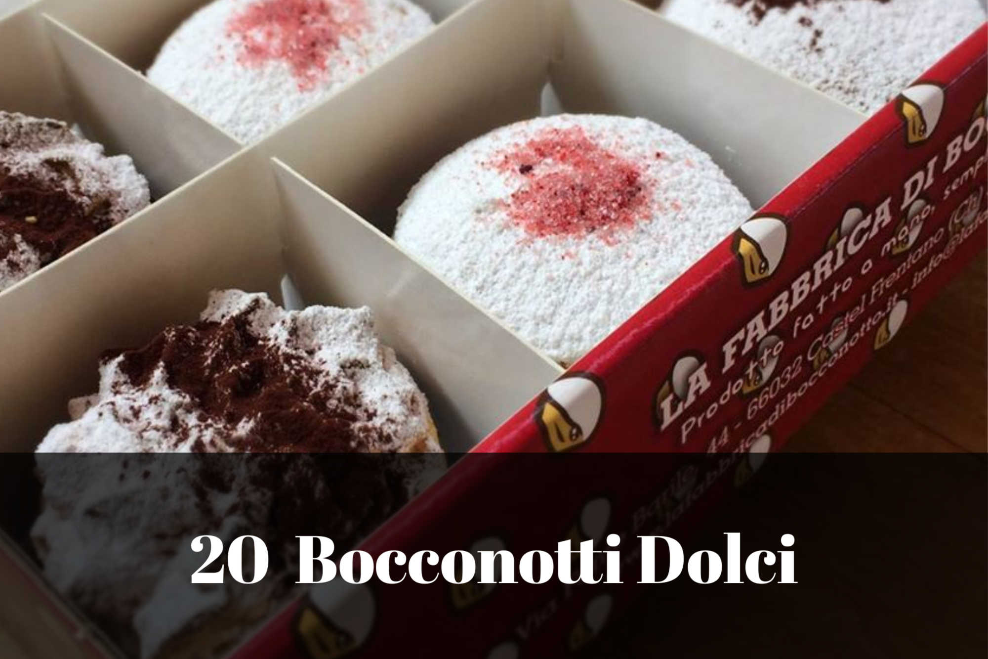 mix bocconotti dolci